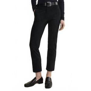NEW ARMA jenna stretch suede pants in dark navy
